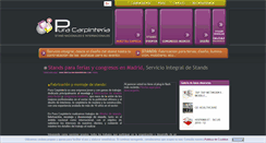 Desktop Screenshot of fabricacionstandsferias.com