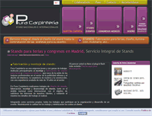 Tablet Screenshot of fabricacionstandsferias.com